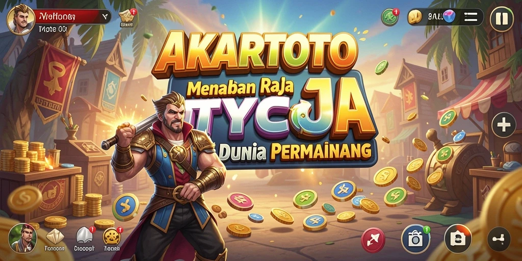 Tampilan gameplay menawan di AKARTOTO untuk pengalaman Tycoon yang seru.