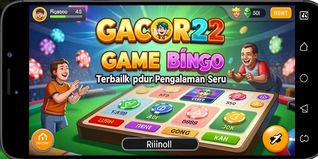 Tampilan gameplay seru dari GACOR22 yang menampilkan Bingo.