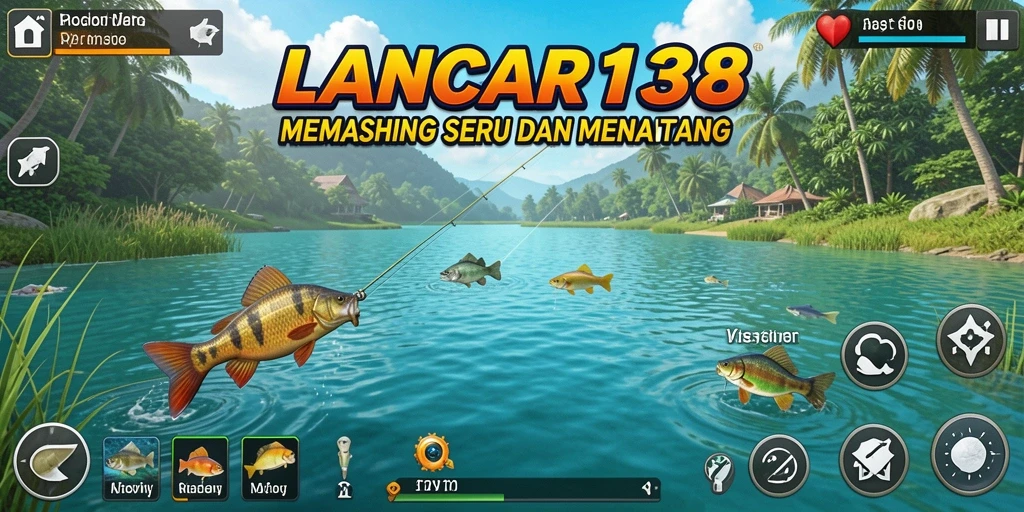 Tangkapan ikan besar dalam LANCAR138 dengan grafik menawan.