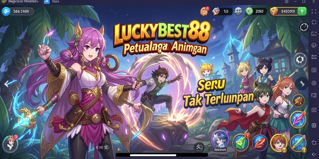 Tampilan gameplay menarik dari LUCKYBEST88 yang memikat.