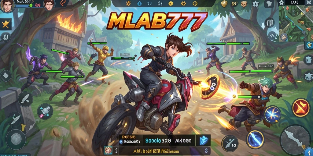 Tampilan gameplay balap yang memukau dan menegangkan.