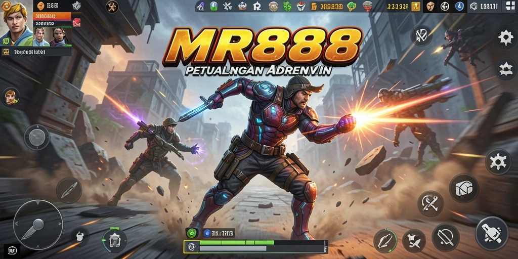 Tangkapan layar gameplay MR888 menampilkan aksi menegangkan dan grafis yang memukau.