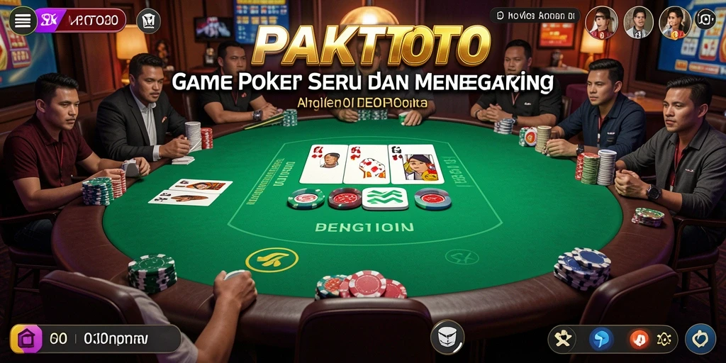 Tampilan gameplay seru di PAKTOTO dengan pemain yang berkompetisi.