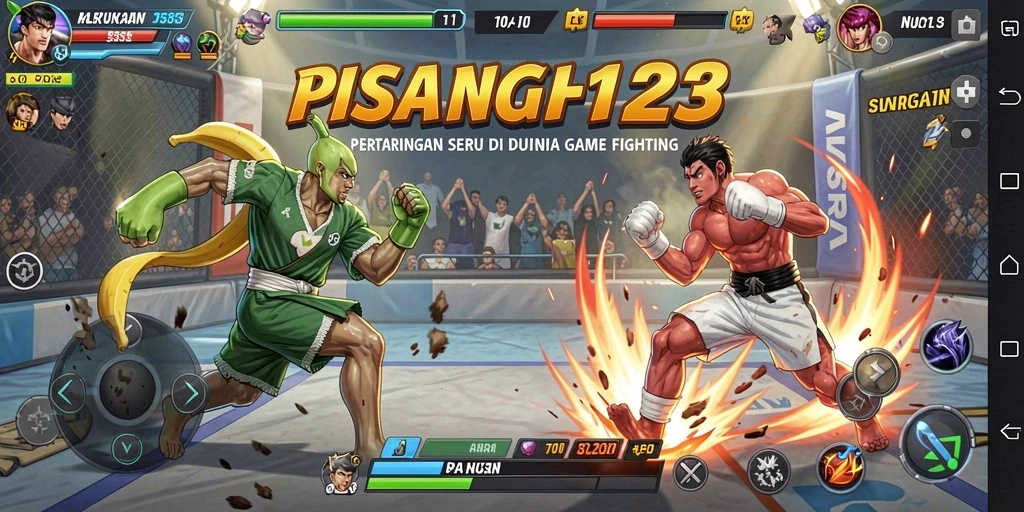 Tampilan gameplay PISANG123 yang seru dan menegangkan.
