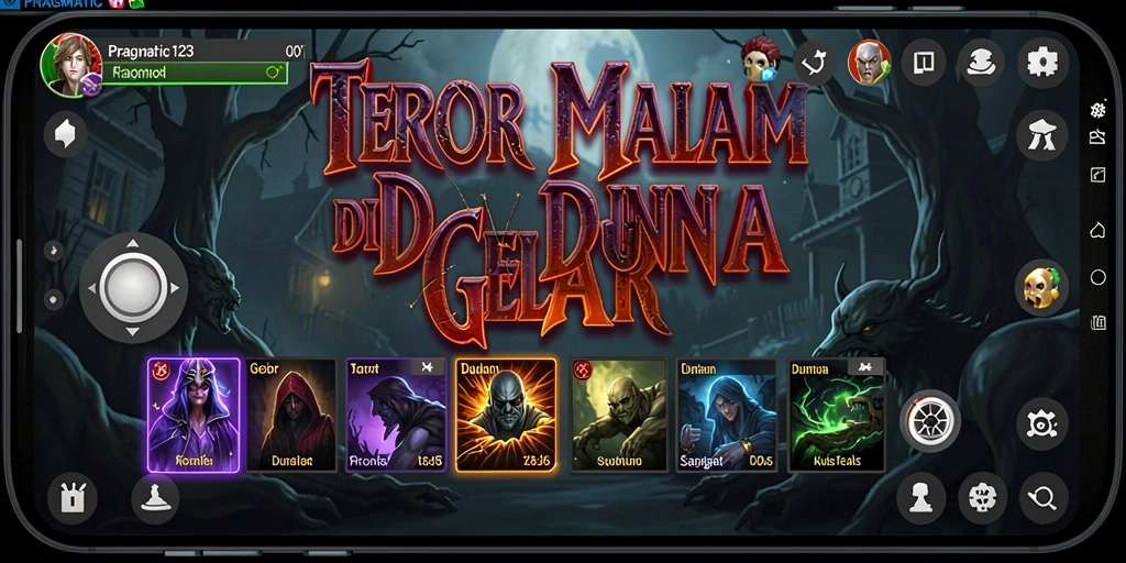 Tampilan gameplay menegangkan di PRAGMATIC123 dengan suasana yang mencekam.