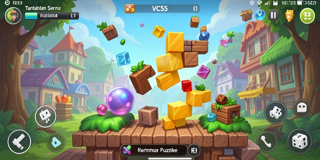 Tampilan gameplay VC55 yang menarik dan menantang.